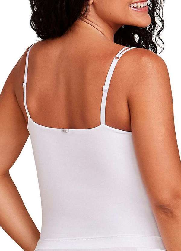 Hope - Camisete Feminina Alça Hope 00160840 Brc-Branco 2