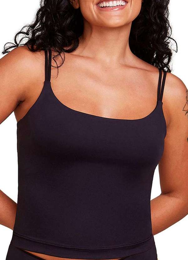 Hope - Camisete Feminina Alça Hope 00160840 Pt0-Preto