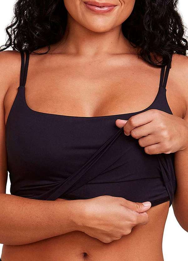 Hope - Camisete Feminina Alça Hope 00160840 Pt0-Preto 3