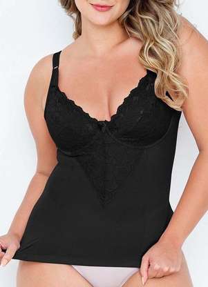 Dilady - Camisete Feminina Modeladora 139742 - DILADY