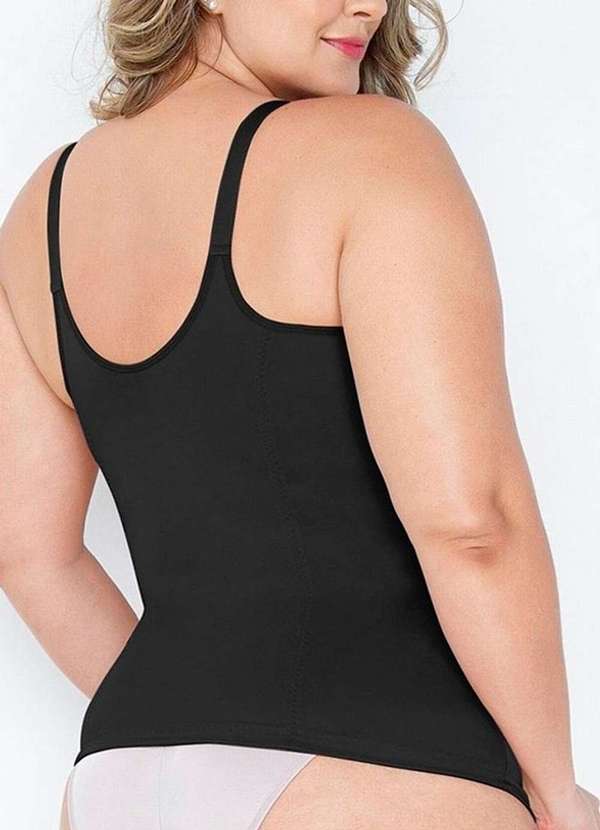 Dilady - Camisete Feminina Modeladora 139742 012-Preto 2