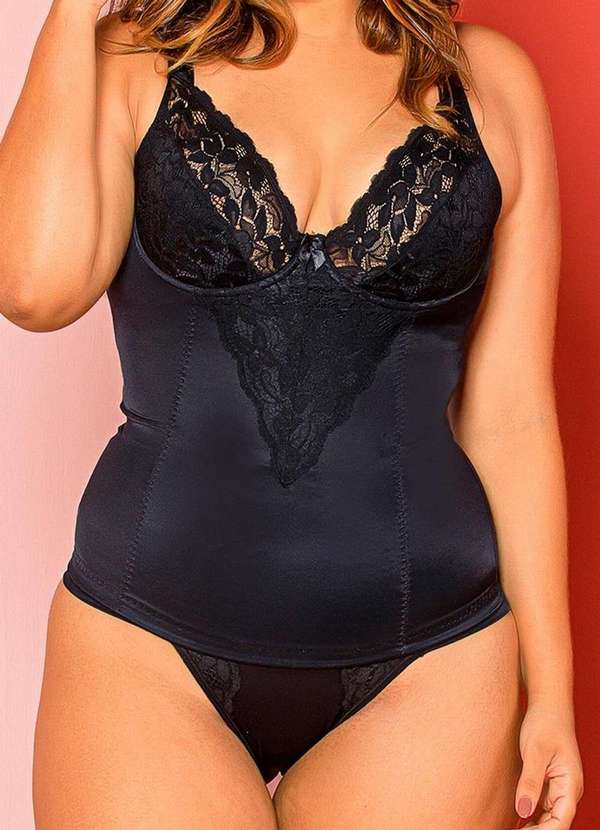 Dilady - Camisete Feminina Modeladora 139742 012-Preto 3