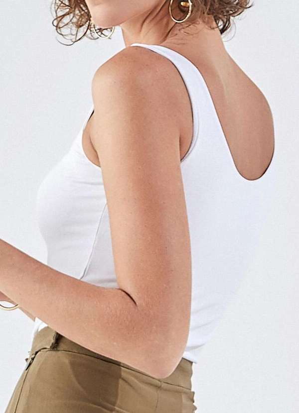 Liz - Camisete Feminina Regata Liz 21888 09-Branco 2