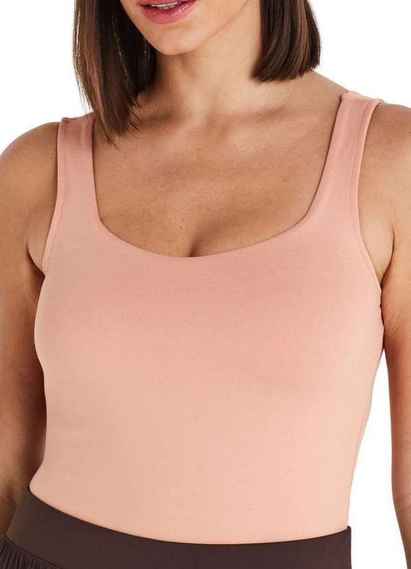 Liz - Camisete Feminina Regata Liz 21888 661-Peach-Fuzz