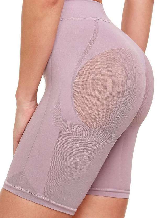Plié - Bermuda Feminina Modeladora Plie 50503 52-Lilac 4