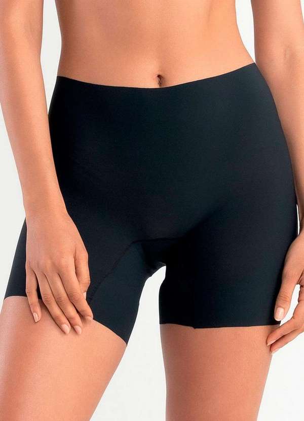 She - Bermuda Feminina She 438.01 Pt00-Preto