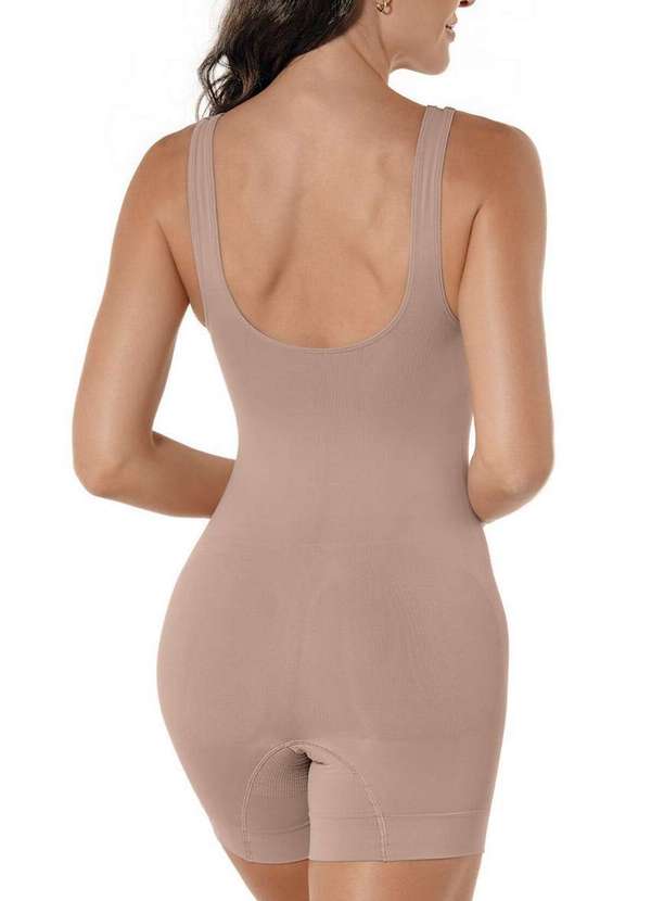 Demillus - Body Feminino Modelador Demillus 98689 55-Bege-Rosado 2