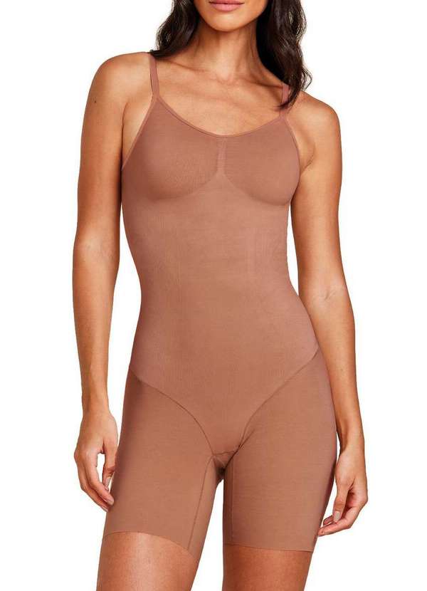 Hope - Body Feminino Modelador Hope Sa90890 Csn-Caramelo-Saloon