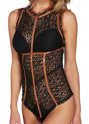 Body Feminino Renda Valisere 90120 - VALISERE
