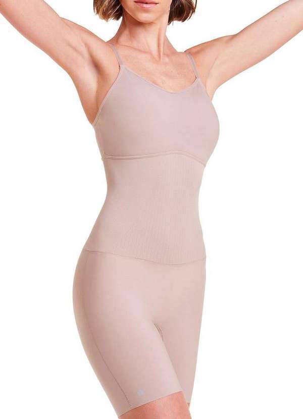 Plié - Body Modelador Longo Plie 80436 91-Cupuaçu