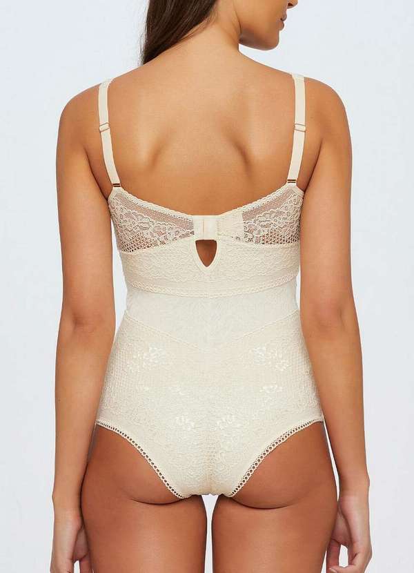 Triumph - Body Feminino sem Aro e sem Bojo N Triumph 65004 279-Merengue 2