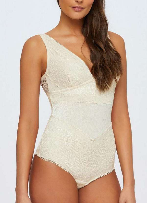 Triumph - Body Feminino sem Aro e sem Bojo N Triumph 65004 279-Merengue 3