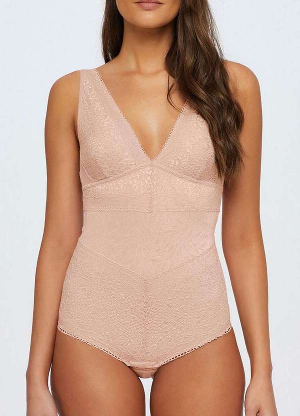 Triumph - Body Feminino sem Aro e sem Bojo N Triumph 65004 774-Pétala