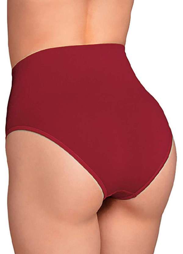 Demillus - Calcinha Modeladora Ultraleve Demillus 46204 06-Carmim 2