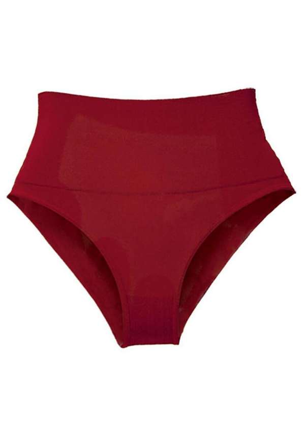 Demillus - Calcinha Modeladora Ultraleve Demillus 46204 06-Carmim 3