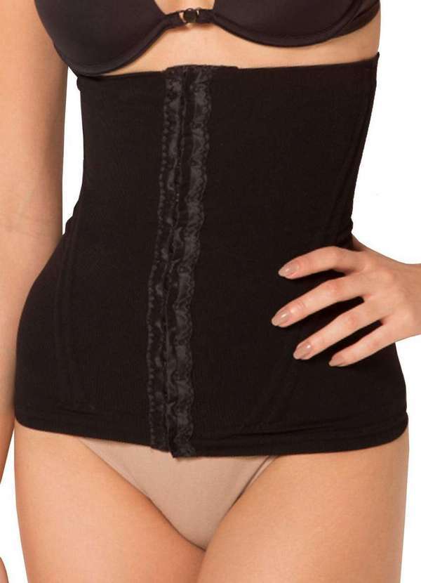 Trifil - Cinta Feminina Modeladora Trifil 1300 0008-Preto