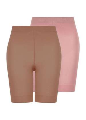 Lupo - Kit com 2 Shorts Feminino Modelador Up Line Loba 5690-003 - LUPO