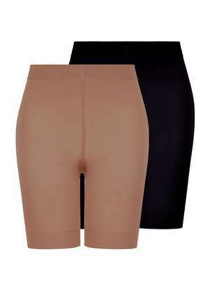 Lupo - Kit com 2 Shorts Feminino Modelador Up Line Loba 5690-003 - LUPO