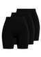 Liz - Kit com 3 Bermudas Feminina Modeladora Liz 74394 Sepia-Preto - variação: Preto