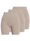 Liz - Kit com 3 Bermudas Feminina Modeladora Liz 74394 Sepia-Preto - variação: Sepia