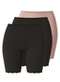 Liz - Kit com 3 Bermudas Liz 54592 Sepia-Preto - variação: Preto-Blush
