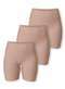 Demillus - Kit com 3 Bermudas Virtuel Demillus 94496/94498 Preto - variação: Bege-Rosado