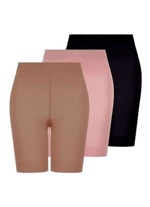 Lupo - Kit com 3 Shorts Feminino Modelador Up Line Loba 5690-003 - LUPO
