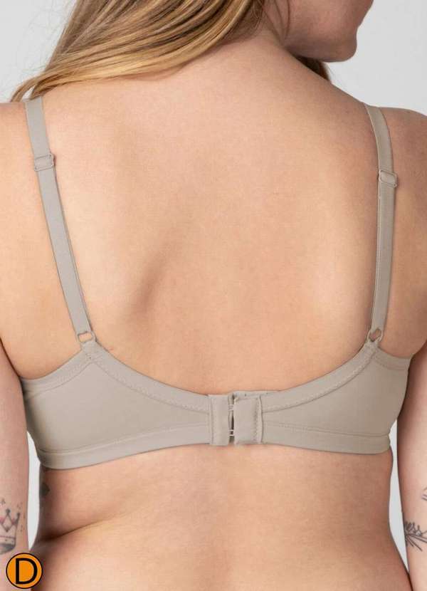 Liz - Sutiã com Aro e sem Bojo Liz 51247 Taça D 260-Sepia 2