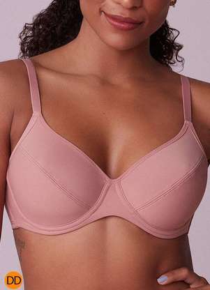 Sutiã com Aro e sem Bojo Liz 51247 Taça Dd - LIZ