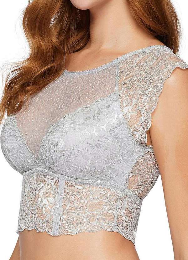 Valisere - Cropped sem Aro com Bojo Removível Valisere 30800 810-Cromo 3