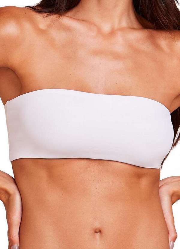 Hope - Faixa sem Aro com Bojo Removível Hope 214840 Brc-Branco