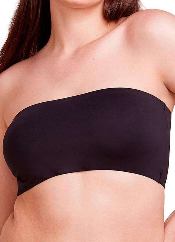 Hope - Faixa sem Aro com Bojo Removível Hope 214840 Pt0-Preto