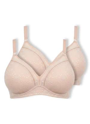 Kit com 2 Sutiã sem Aro e sem Bojo Duloren 111743 Taça B - DULOREN