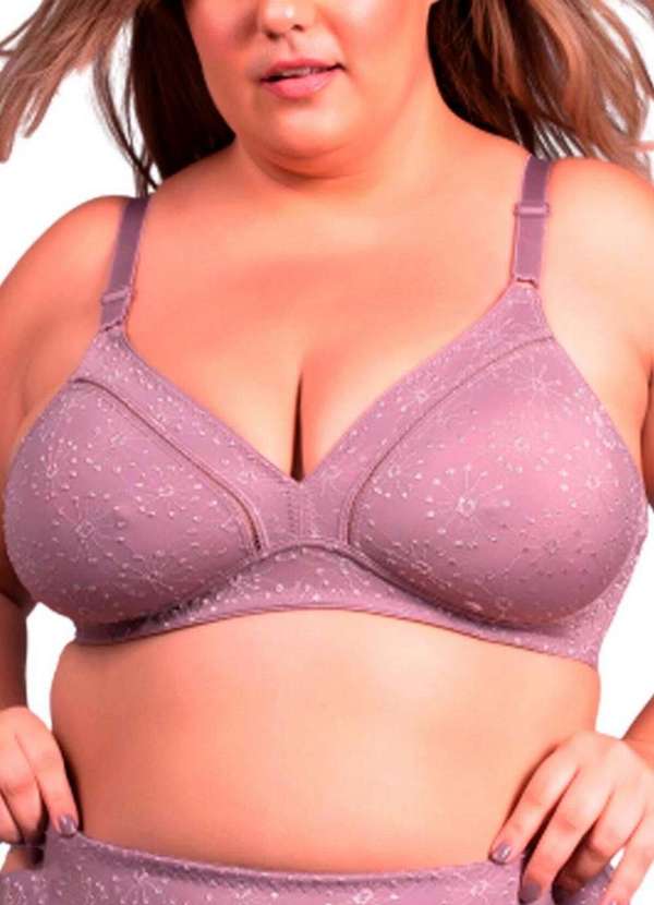 Duloren - Kit com 2 Sutiã sem Aro e sem Bojo Duloren 111743 Taça B Beringela 2