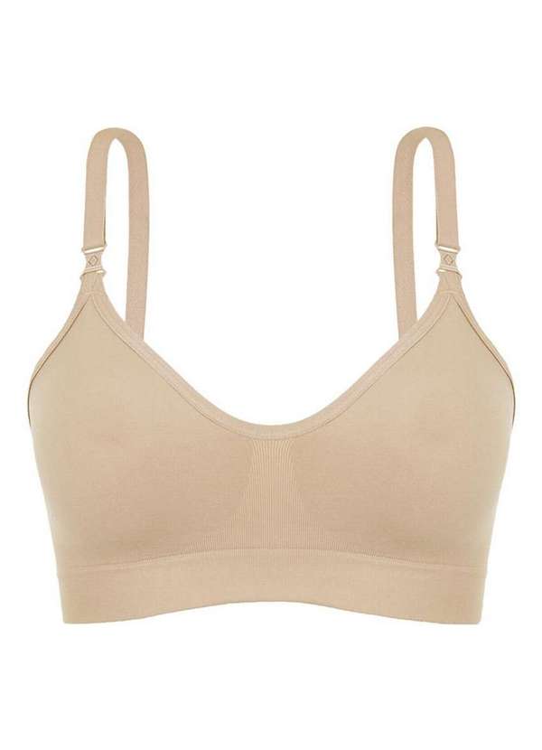 Lupo - Kit com 2 Sutiã sem Aro e sem Bojo Loba 41028-001 Taça B Natural 2