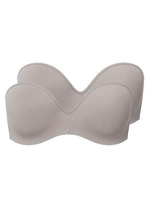 Kit com 2 Sutiãs Bustiê com Aro e Bojo Liz 51803 Taça B - LIZ