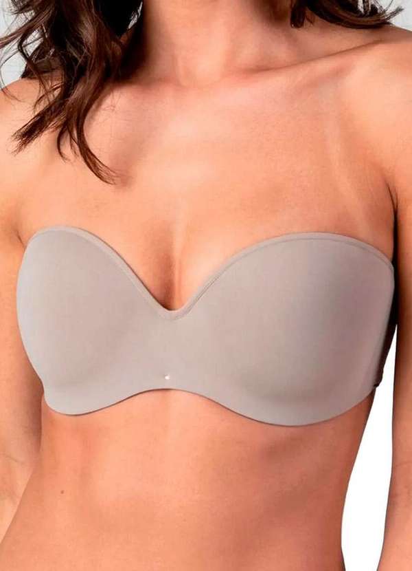 Liz - Kit com 2 Sutiãs Bustiê com Aro e Bojo Liz 51803 Taça B Sepia-Blush 2