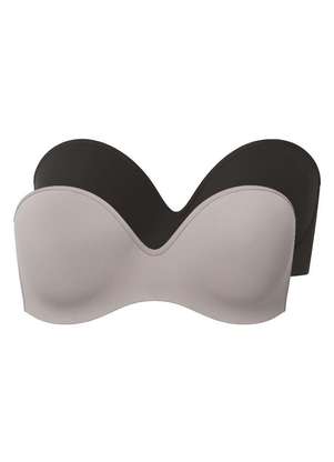 Kit com 2 Sutiãs Bustiê com Aro e Bojo Liz 51803 Taça B - LIZ