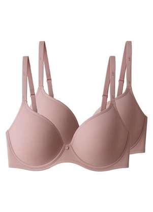 Kit com 2 Sutiãs com Aro e Bojo Liz 51381 Taça C - LIZ