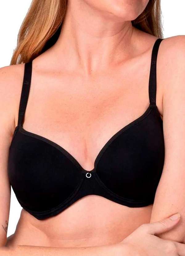 Liz - Kit com 2 Sutiãs com Aro e Bojo Liz 51381 Taça C Blush-Preto 4