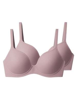 Kit com 2 Sutiãs com Aro e Bojo Liz 51809 Taça B - LIZ