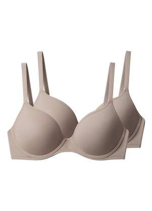 Kit com 2 Sutiãs com Aro e Bojo Liz 51809 Taça B - LIZ