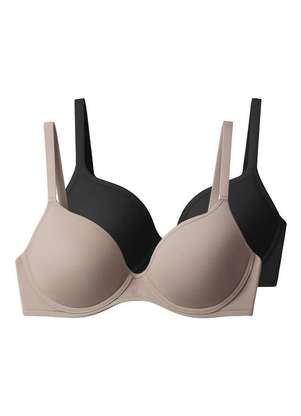 Kit com 2 Sutiãs com Aro e Bojo Liz 51809 Taça B - LIZ