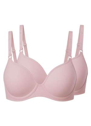 Kit com 2 Sutiãs com Aro e Bojo Liz 51818 Taça B - LIZ