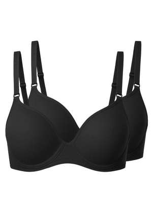 Kit com 2 Sutiãs com Aro e Bojo Liz 51818 Taça B - LIZ