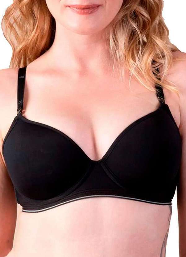 Liz - Kit com 2 Sutiãs com Aro e Bojo Liz 51818 Taça B Preto 2