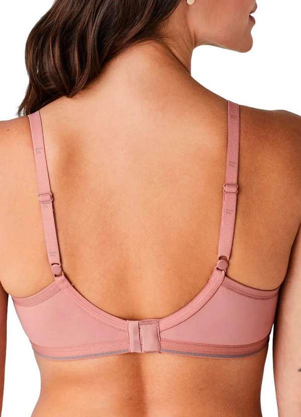 Liz - Kit com 2 Sutiãs com Aro e Bojo Liz 51818 Taça B Preto-Rosa-Mônaco 5