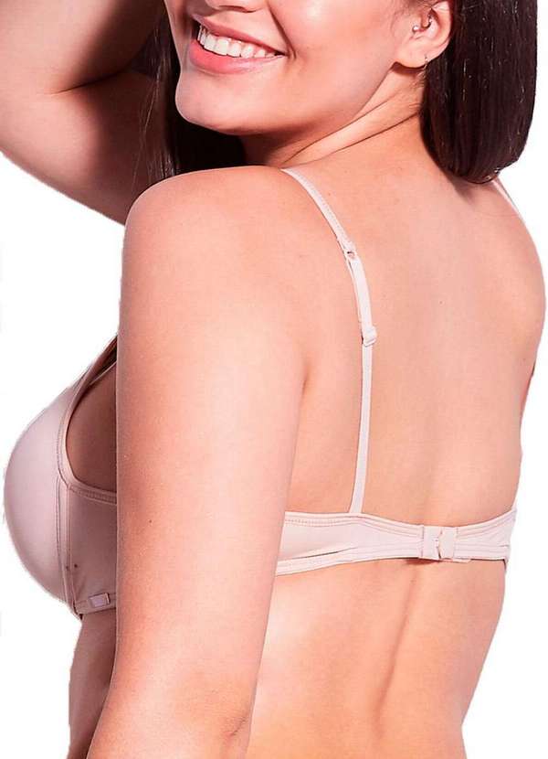 Hope - Kit com 2 Sutiãs com Aro e Bojo Push Up Hope 2384 Taça B Bege-Ballet 3