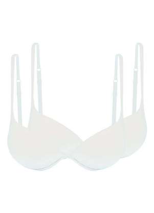 Kit com 2 Sutiãs com Aro e Bojo Push Up Hope 2384 Taça B - HOPE