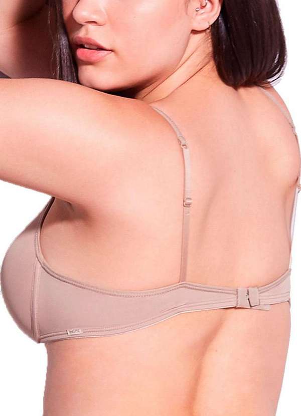 Hope - Kit com 2 Sutiãs com Aro e Bojo Push Up Hope 2384 Taça B Camurça 3